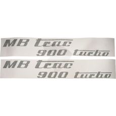 Dekalsats MB Trac 900 turbo, olivgrn, vnster och hger