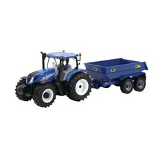 New Holland T6 + NC slvagn 1:32