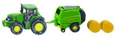 John Deere med  balpress fr runda balar  1:87