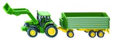 John Deere med frontlastare + slp 1:87