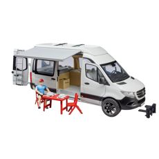 MB Sprinter camper med chauffr