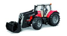 Massey Ferguson 7624 med frontlastare 1:16