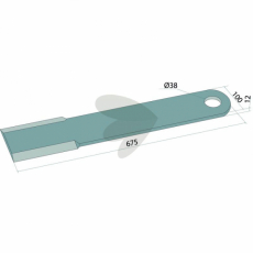 Slagkniv Spearhead hl 38mm