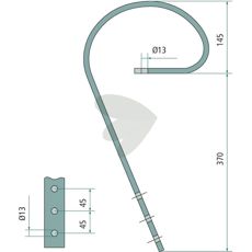 Slpbalk Pinnar - 101050