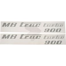 Dekalsats MB Trac turbo 900, olivgrn, vnster och hger