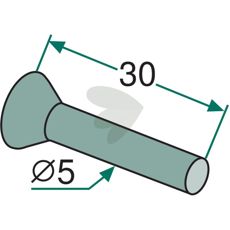 Frsnkta nitar 5x30 DH031