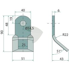 Y-Slaga - M48400406R
