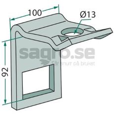 Fste Ram 80X80 