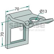 Fste 70X70 Fr Ram 50X50