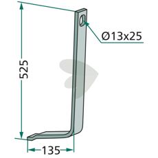 Frstrkningsfjder 40x10mm