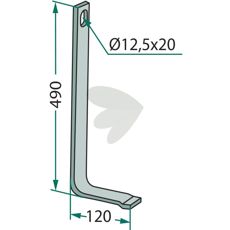 Frstrkningsfjder, 32x10mm