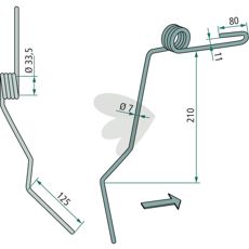 Efterharvspinne Lemken (Hassia) - 3537040