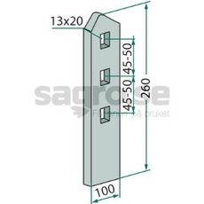 Slitvinkel CB rak - 416256