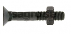 M12 x 50 bult, DIN 608-10.9, för extra styrka i maskinfästen.