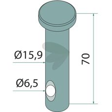 Bult 16x65x55 mm