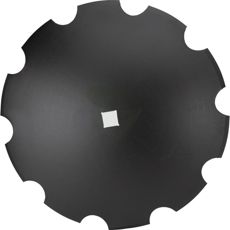 Tallrik tandad fyrkantshl 41X41 610x6mm
