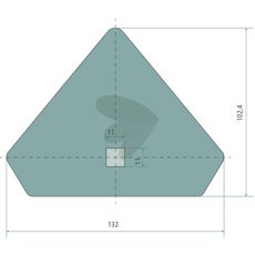 Skr 130x80mm Amazone med flera 3628100 