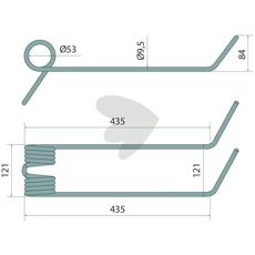 Efterharvspinne Kuhn (Nodet) K3005740