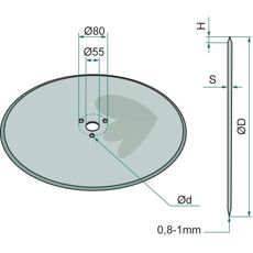 Skivrist Slt,  380 X 5 Mm