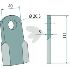 Kniv 3004742
