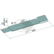 Kniv 17X10X60 Rll