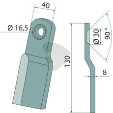 Kniv 690617