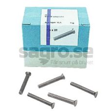 Nitar med runt huvud  Paket ca. 100st. 6,3x16 DIN 660