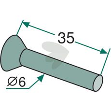 Frsnkta nitar 6x35 657241, AC657241