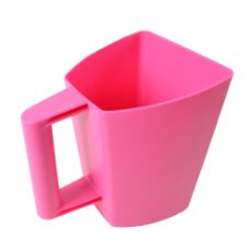 Foderskopa plast 2 liter rosa