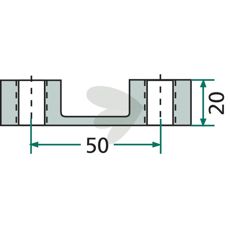 Bygelmutter HD M16x1,5 M38100218R, M38100218, 38100218