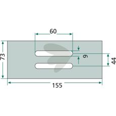 Avskrapare av plast Maschio med flera 24066