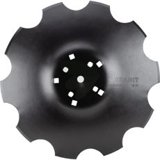 Tallrik tandad 510 mm Passar till Agrisem 8 fsthl