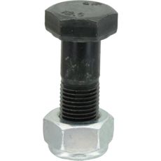 Knivskruv med mutter M12x1,25x35 mm, 10.9