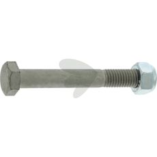 Skruv med lsmutter M12x90 mm, 12.9