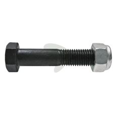Skruv med mutter M16x2x80 mm, 10.9