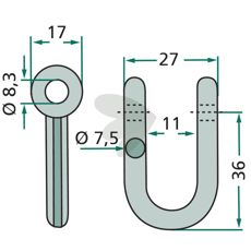 Schackel Agria, Lipco 27mm