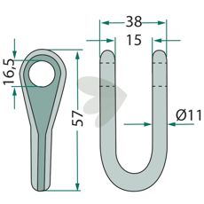 Schackel Mc Connel 38mm