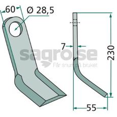 Y-slaga Cabe (Nuova Cabe),Forigo hl 28,5mm