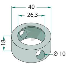 Klmring 26, 3x40x18