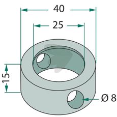 Klmring 25x40x15