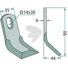 Y-slaga Nobili,Kuhn hl 14X30mm