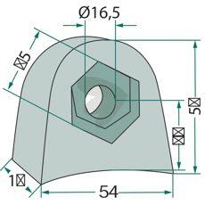Fste 54X16, 5