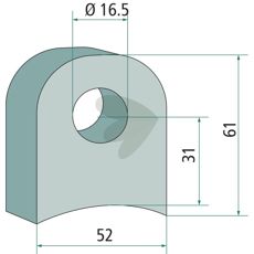 Fste 52X61X31X16, 5