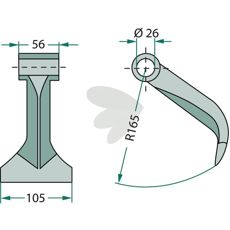 Hammarslaga 26 mm 111190000