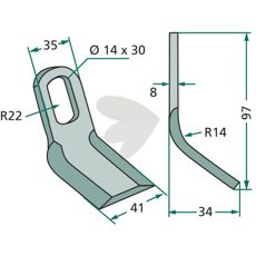 Y-slaga Mulag,Rousseau,S.M.A. hl 14X30mm