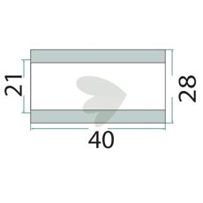 Bussning slaga Sauerburger m.fl. 28X40mm hl 21mm