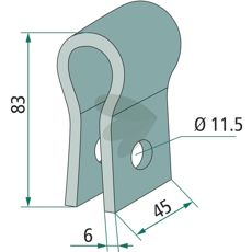 Fste 83X45