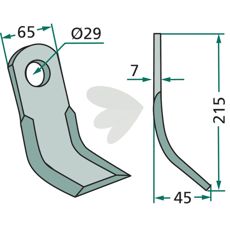Y-slaga Agram,Taarup hl 29mm
