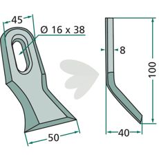 Y-slaga Gilbers,Noremat,Rousseau hl 16X38mm