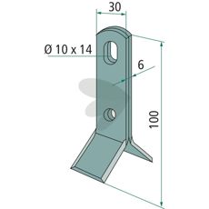 Y-slaga Zanon hl 10X14mm